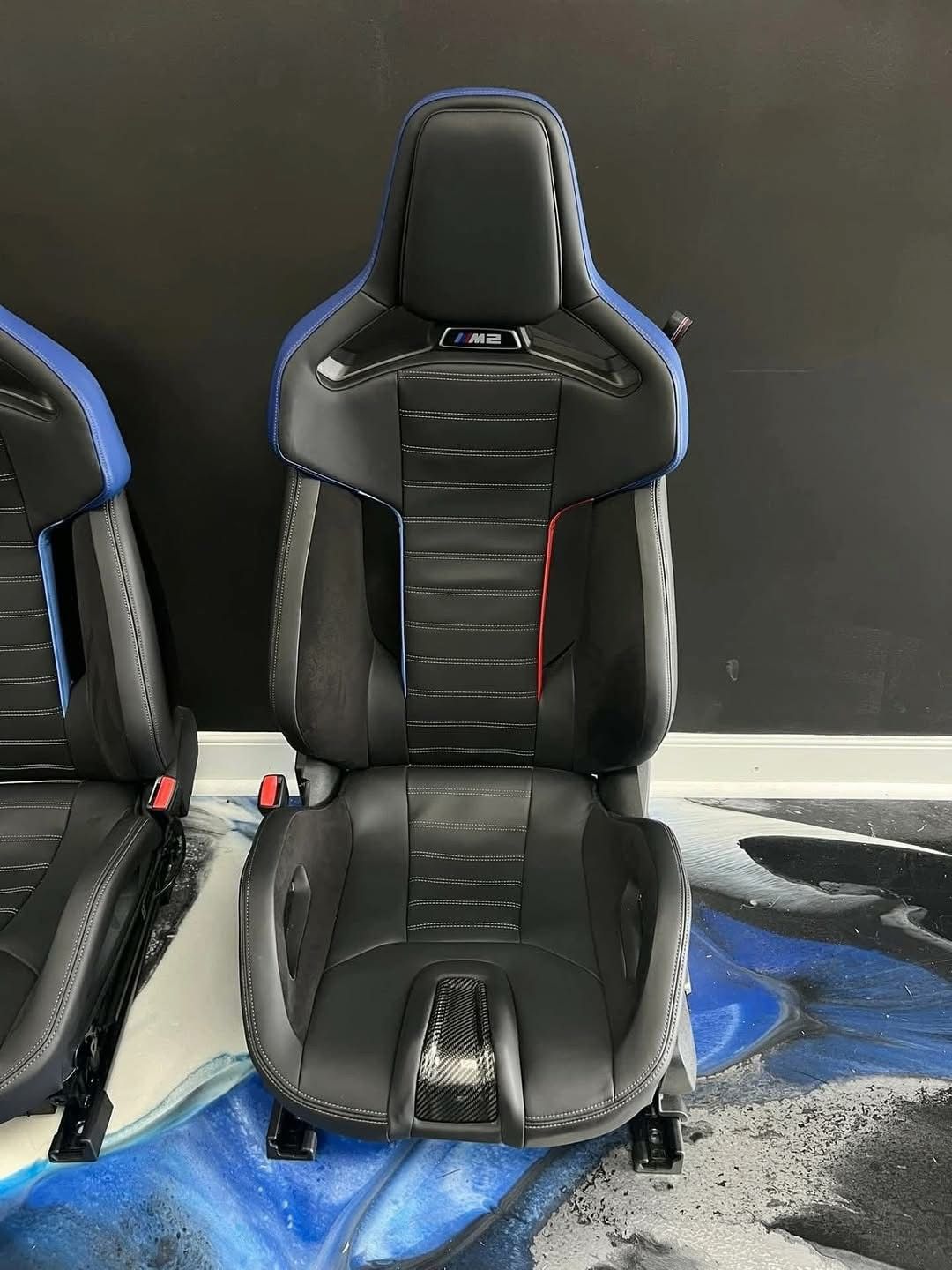BMW M2 seat detail