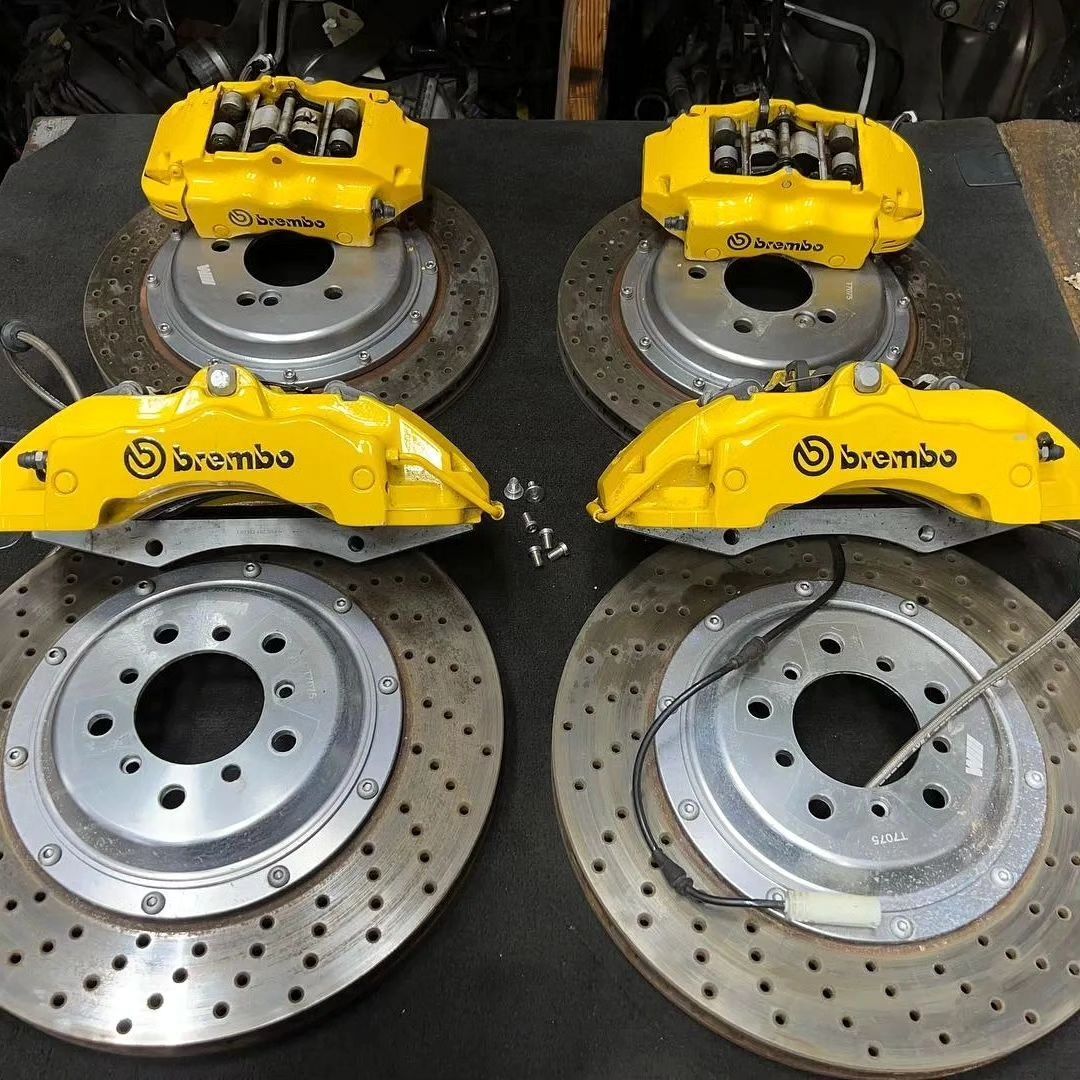 Brembo Yellow 6-Piston Kit — view 3