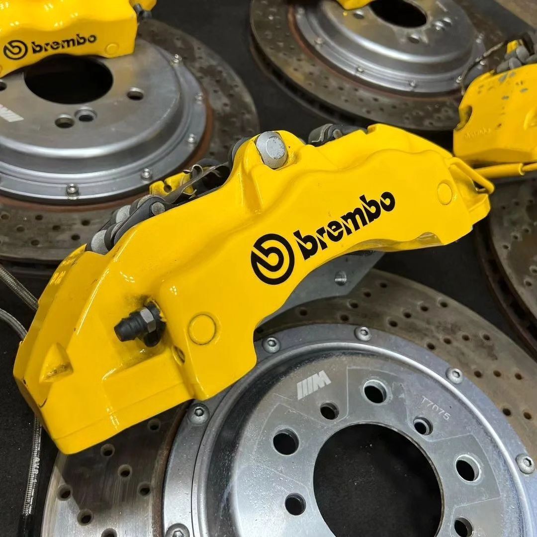 Brembo Yellow 6-Piston Kit — view 4