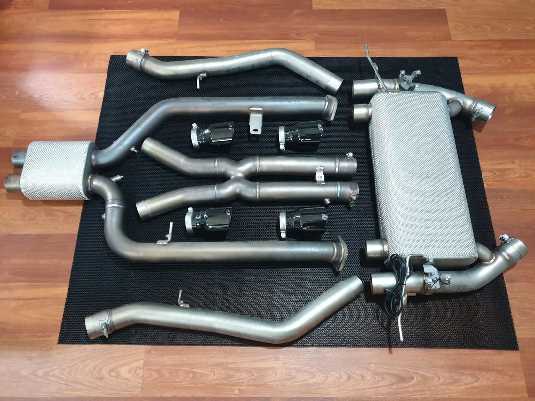 Full Exhaust System + X-Pipe — view 2