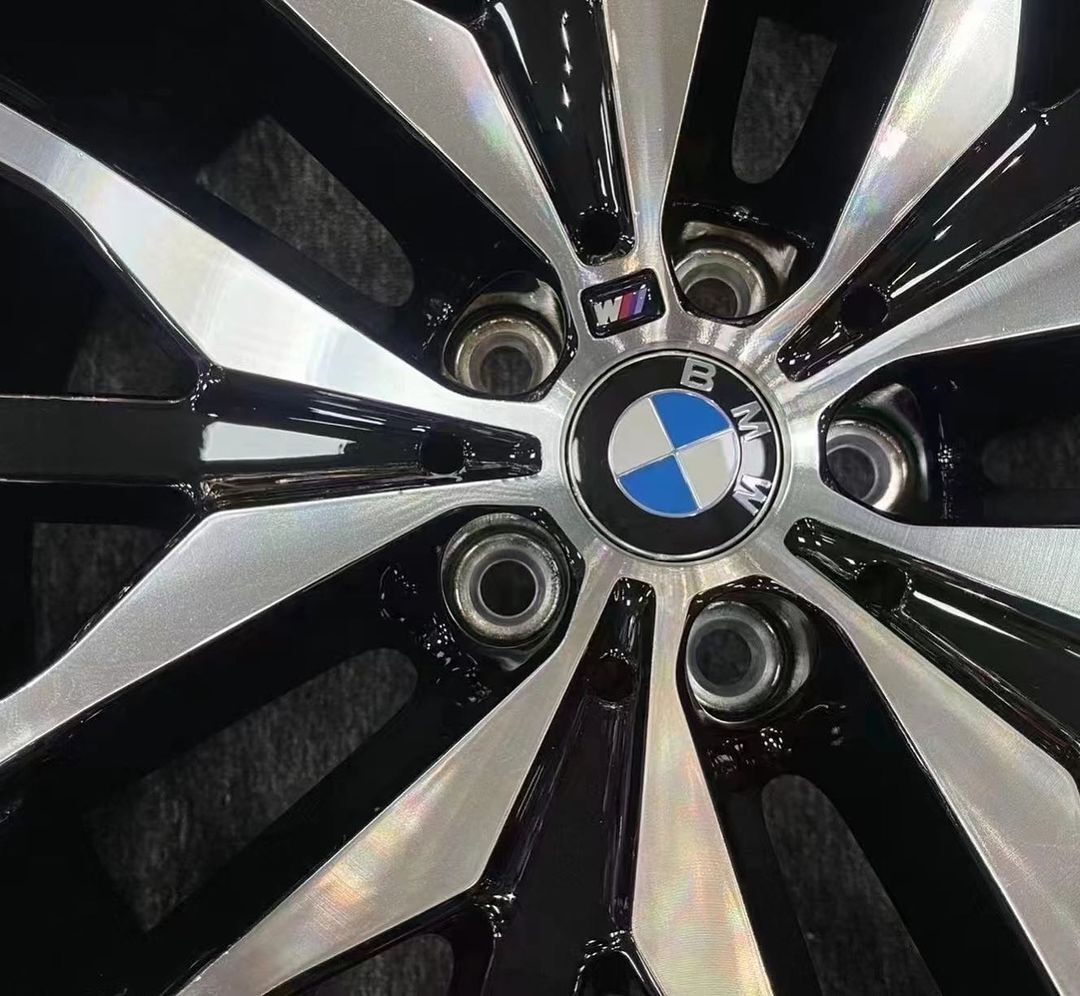 BMW M Style Black / Machined Turbine — view 3