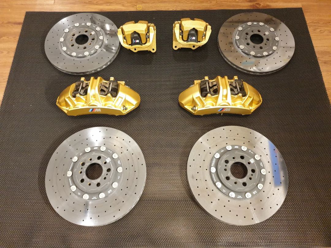 BMW M Brembo Gold Complete Brake System — view 9
