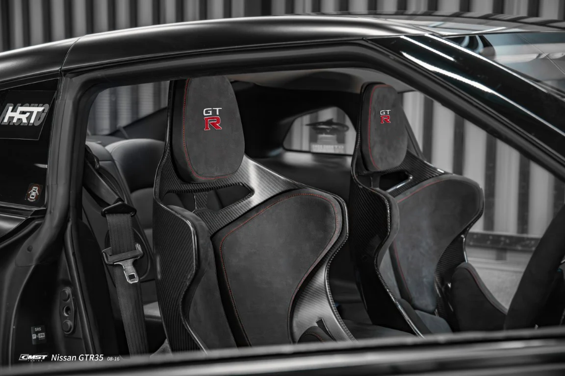 CMST Tuning Senna-Style Dry Prepreg Carbon Fiber Seat for Nissan GT-R R35