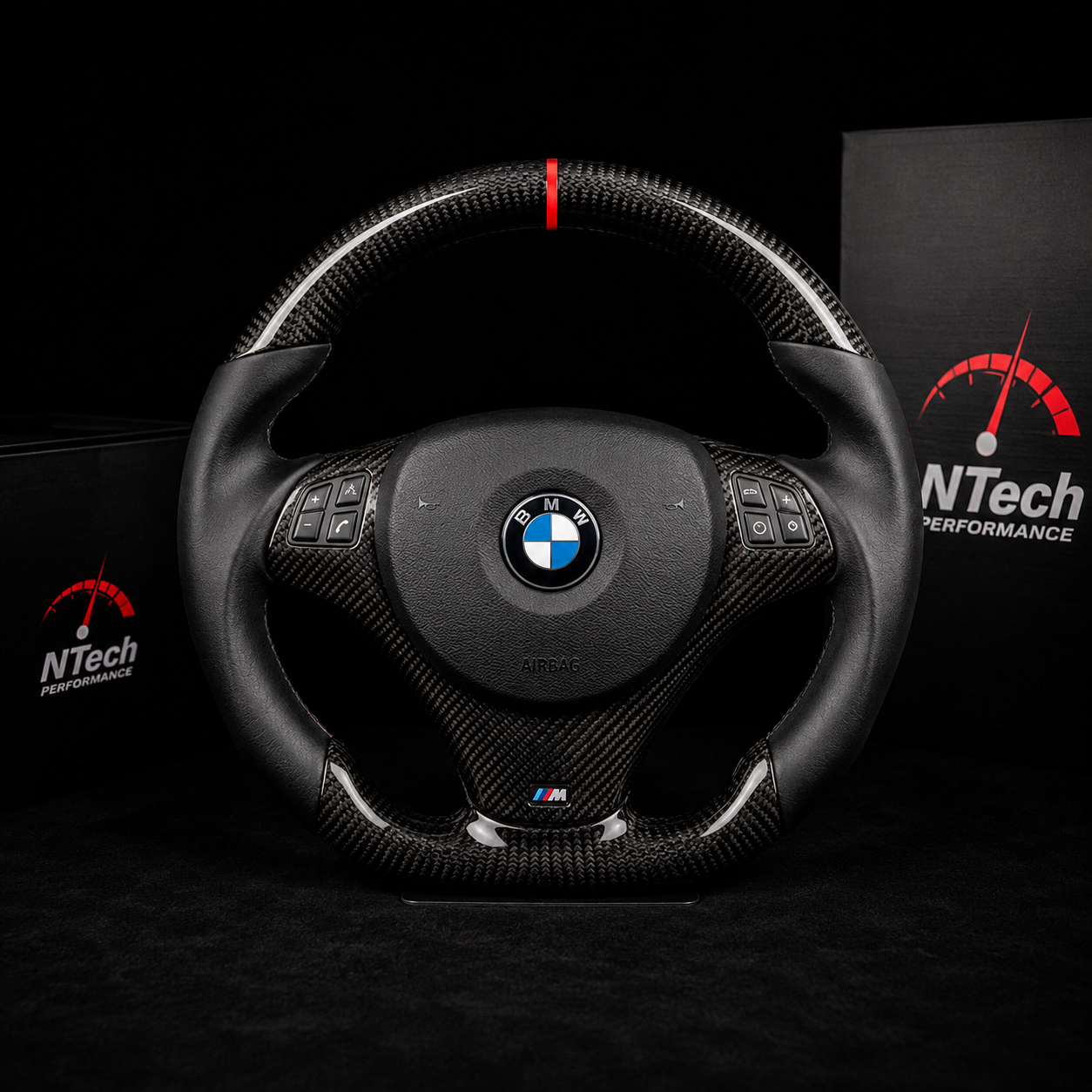 BMW E-Series Carbon Steering Wheel