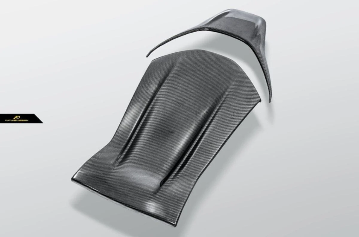 Future Design Carbon Fiber Bucket Seat-Back Cover — Mercedes-AMG — view 3
