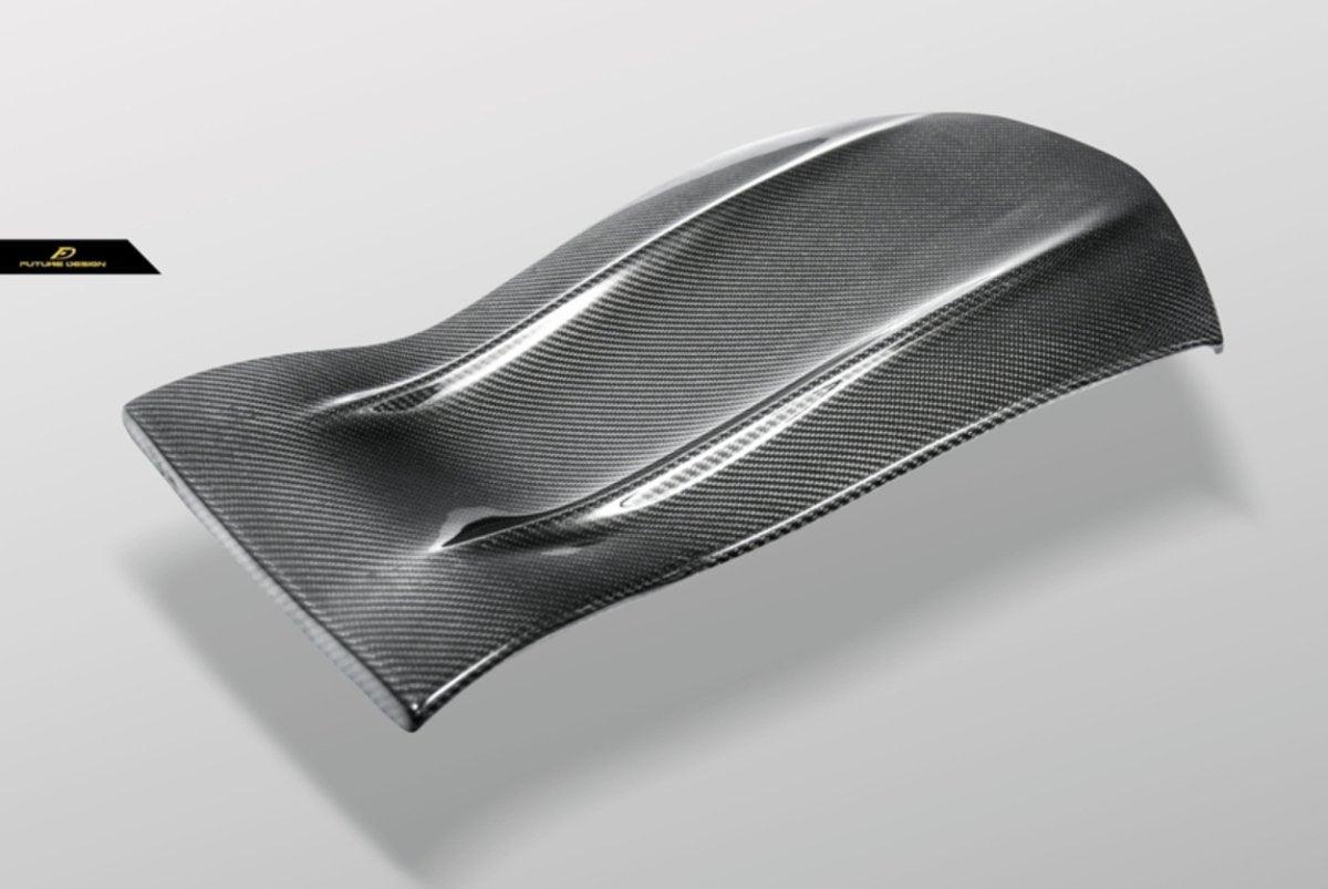 Future Design Carbon Fiber Bucket Seat-Back Cover — Mercedes-AMG — view 4