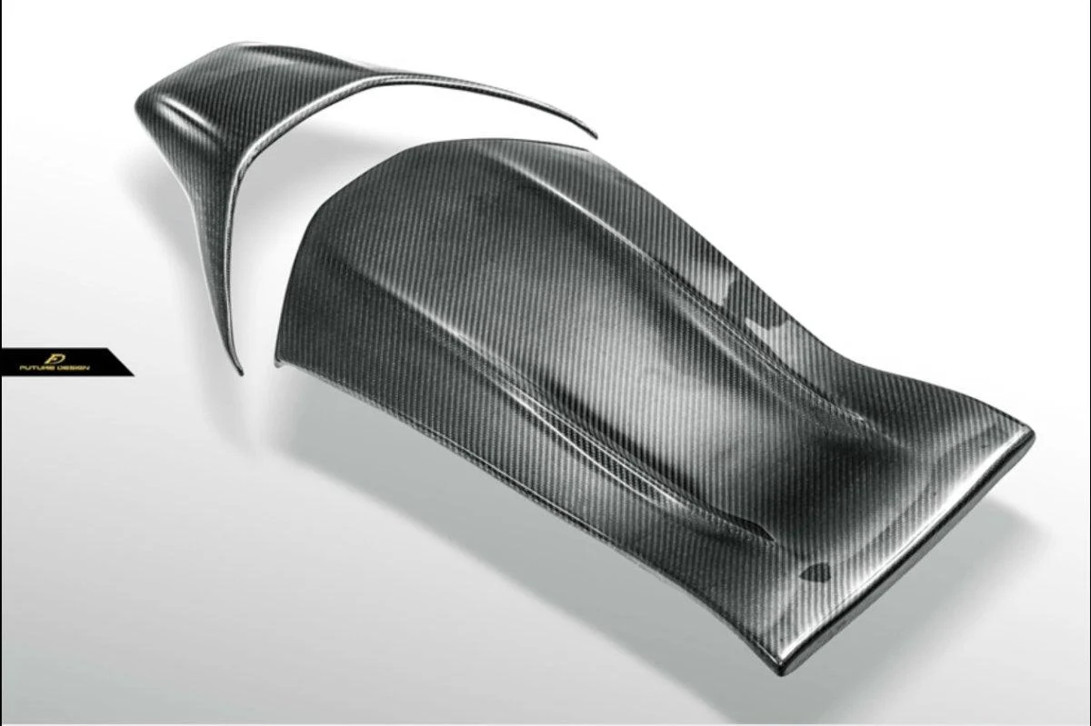 Future Design Carbon Fiber Bucket Seat-Back Cover — Mercedes-AMG — view 5