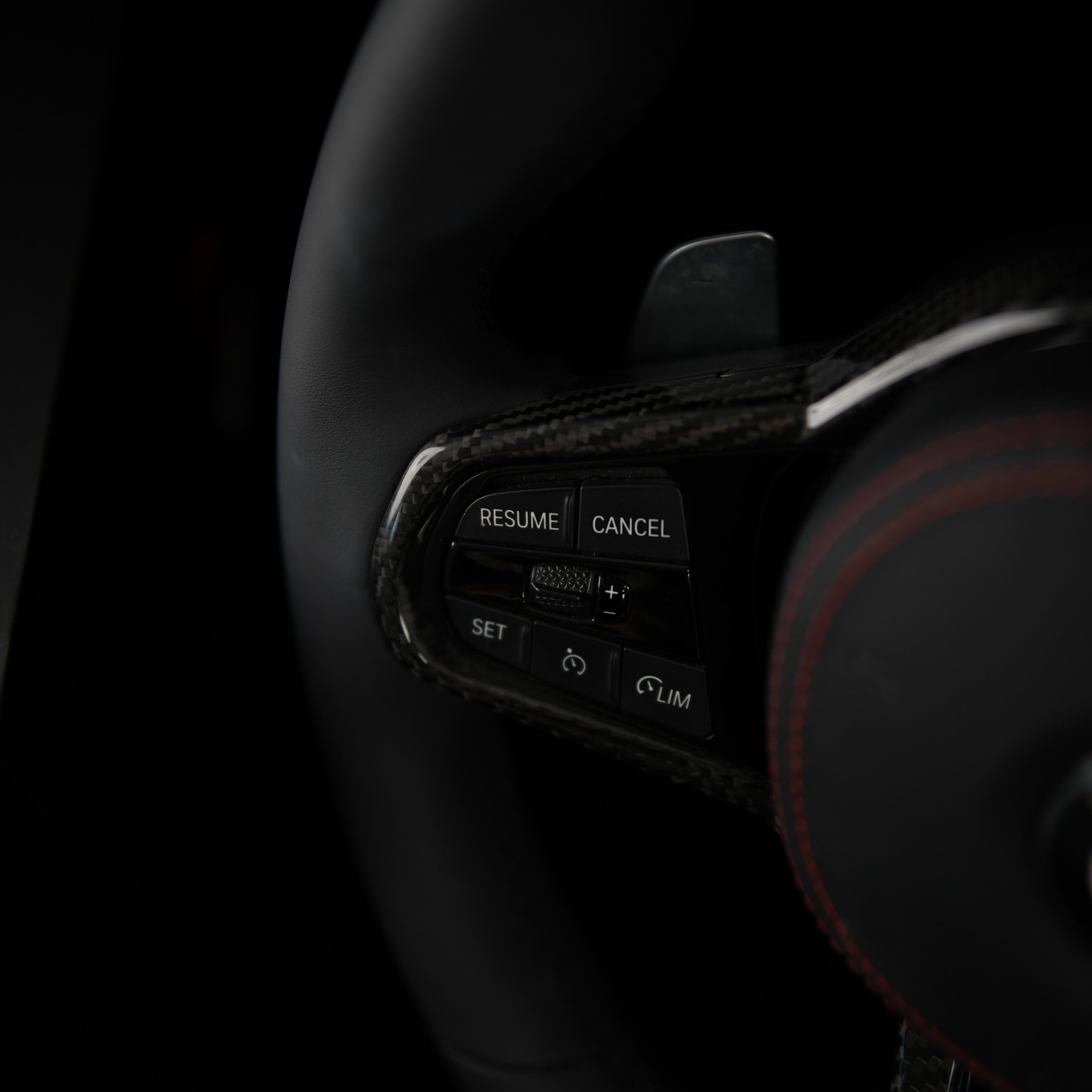 BMW G-Series Alcantara & Leather Steering Wheel — view 4