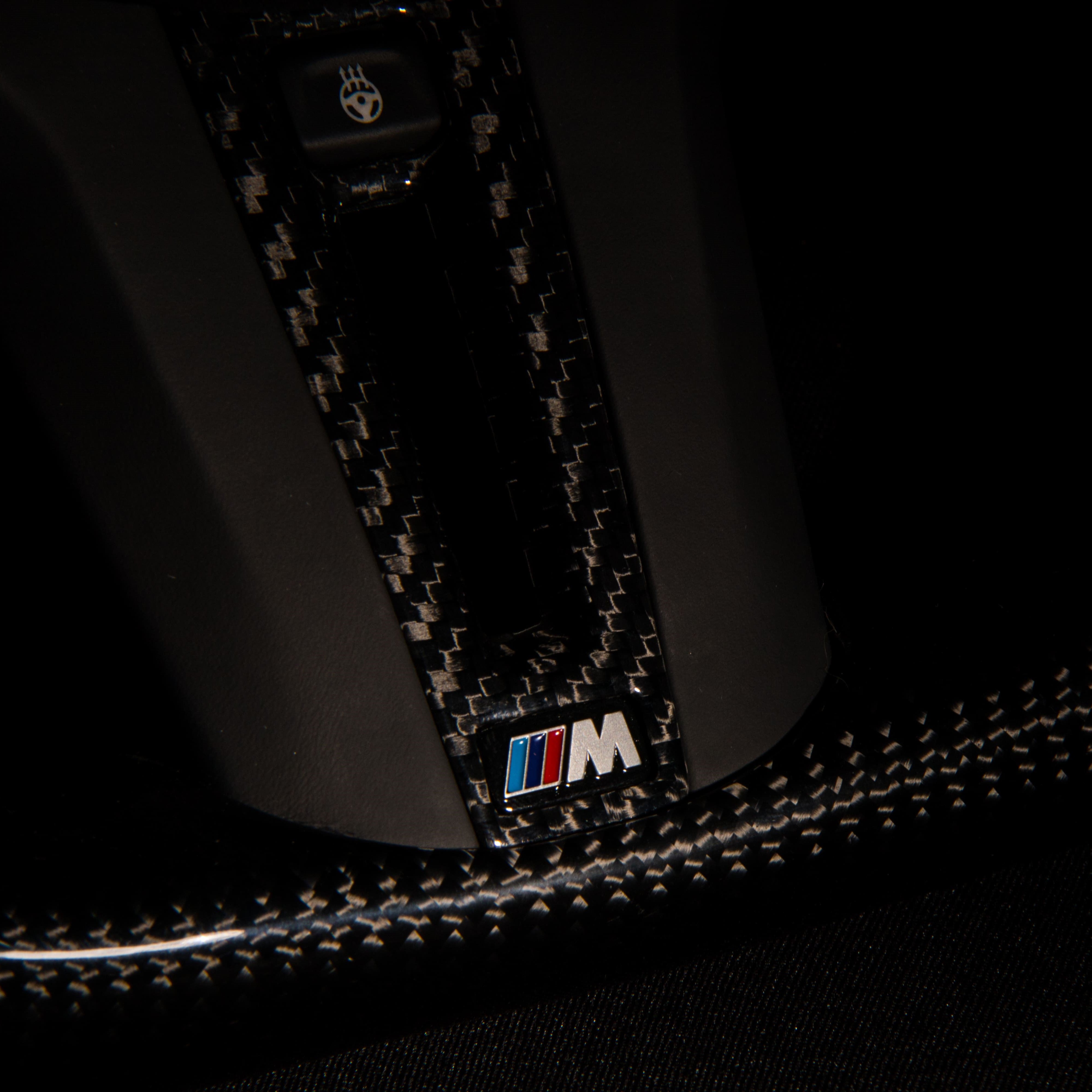BMW G-Series Carbon & Alcantara Steering Wheel — view 3