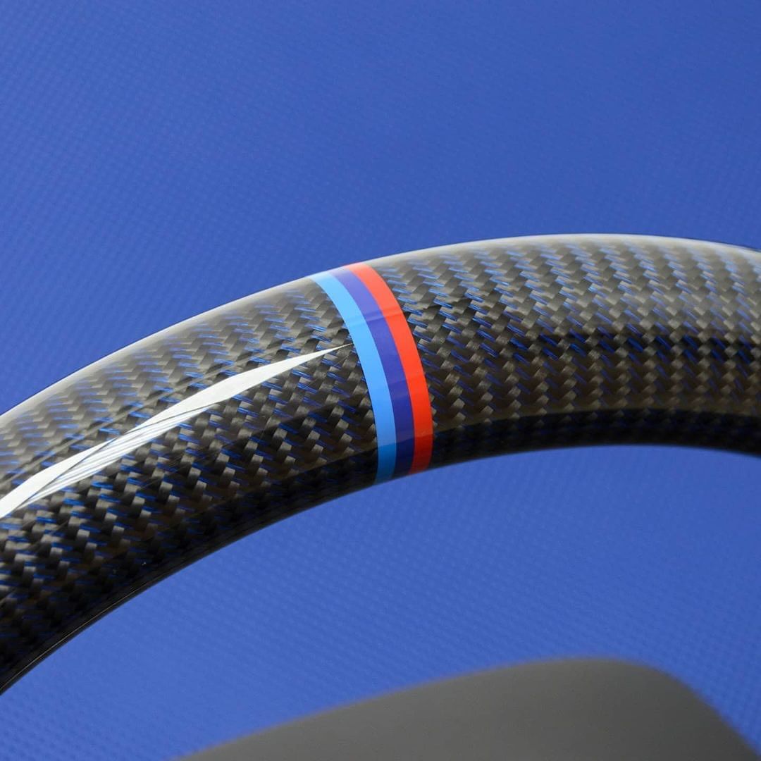 BMW G-Series Carbon & Alcantara Steering Wheel — view 8