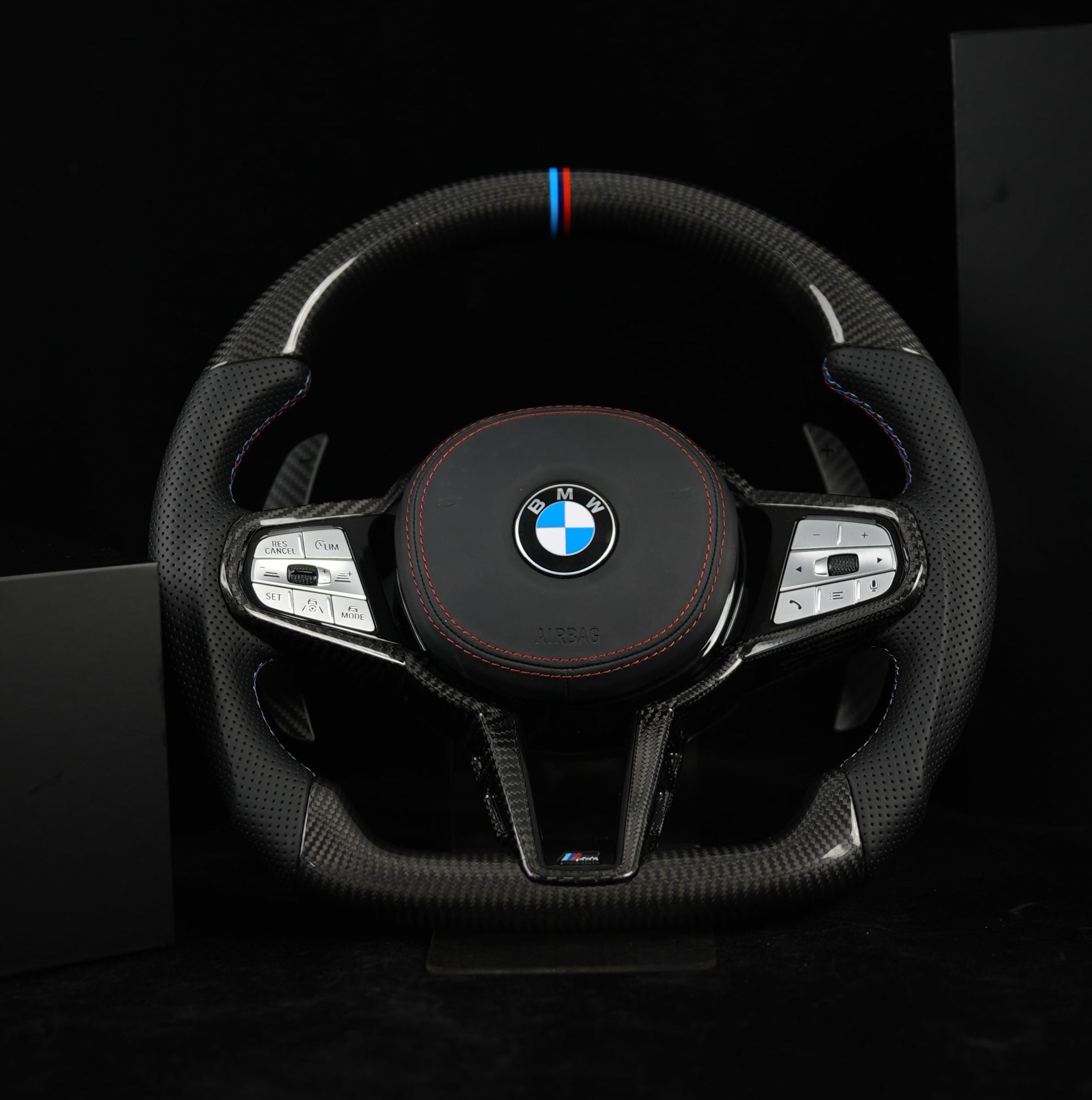 BMW G-Series Woven Carbon Steering Wheel — photo 1 of 6